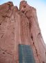 GardenOfTheGods - 39 * Commerative of Park's donation to Colorado Springs